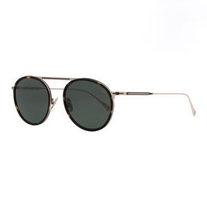 NEW John Varvatos Round Sunglasses V528 Tortoise PZ Polarized 52mm 528